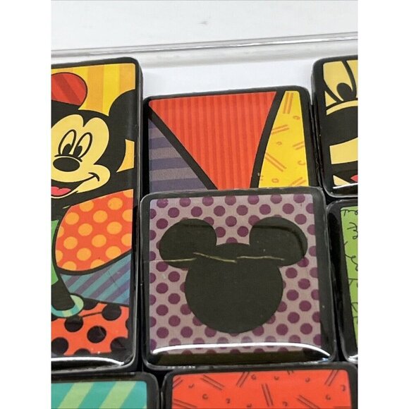 DISNEY Mickey Mouse Magnets Britto 2011 Enesco Set Of 10 - Picture 5 of 11